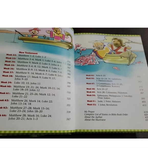 :* Lot of 3 Bible Books Christian Kids  Bible stories  day by day begin to read - Picture 11 of 12